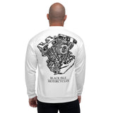 Unisex sports jacket white