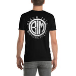 Logo Pocket Print Rustic Front/Back Unisex T-Shirt