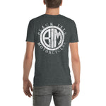 Logo Pocket Print Rustic Front/Back Unisex T-Shirt